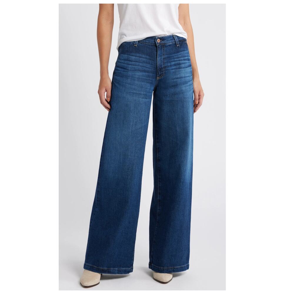 NEW AG Adriano Goldschmied Stella Low Slung Palazzo Jeans Size 26